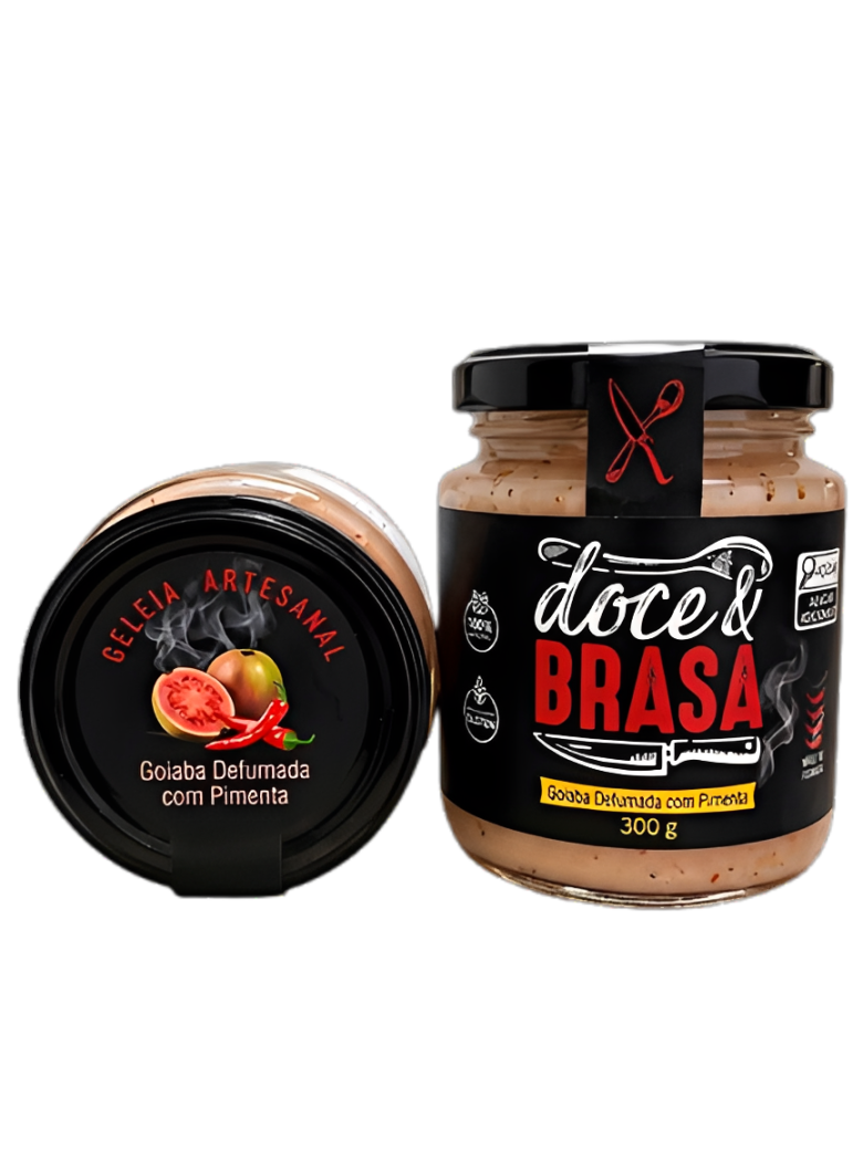 Geleia Goiaba Defumada com Pimenta